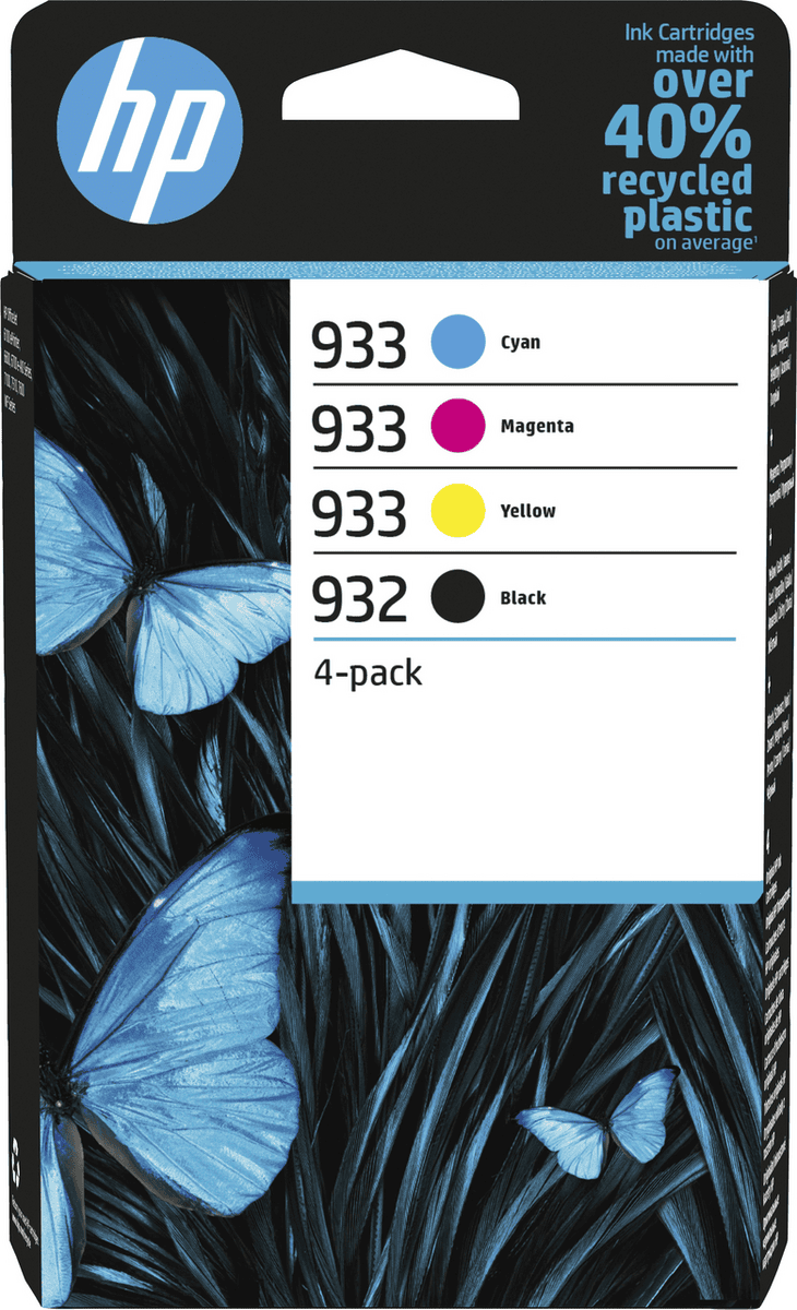 HP Tinte 932/933 / 6ZC71AE BK,C,M,Y Multipack