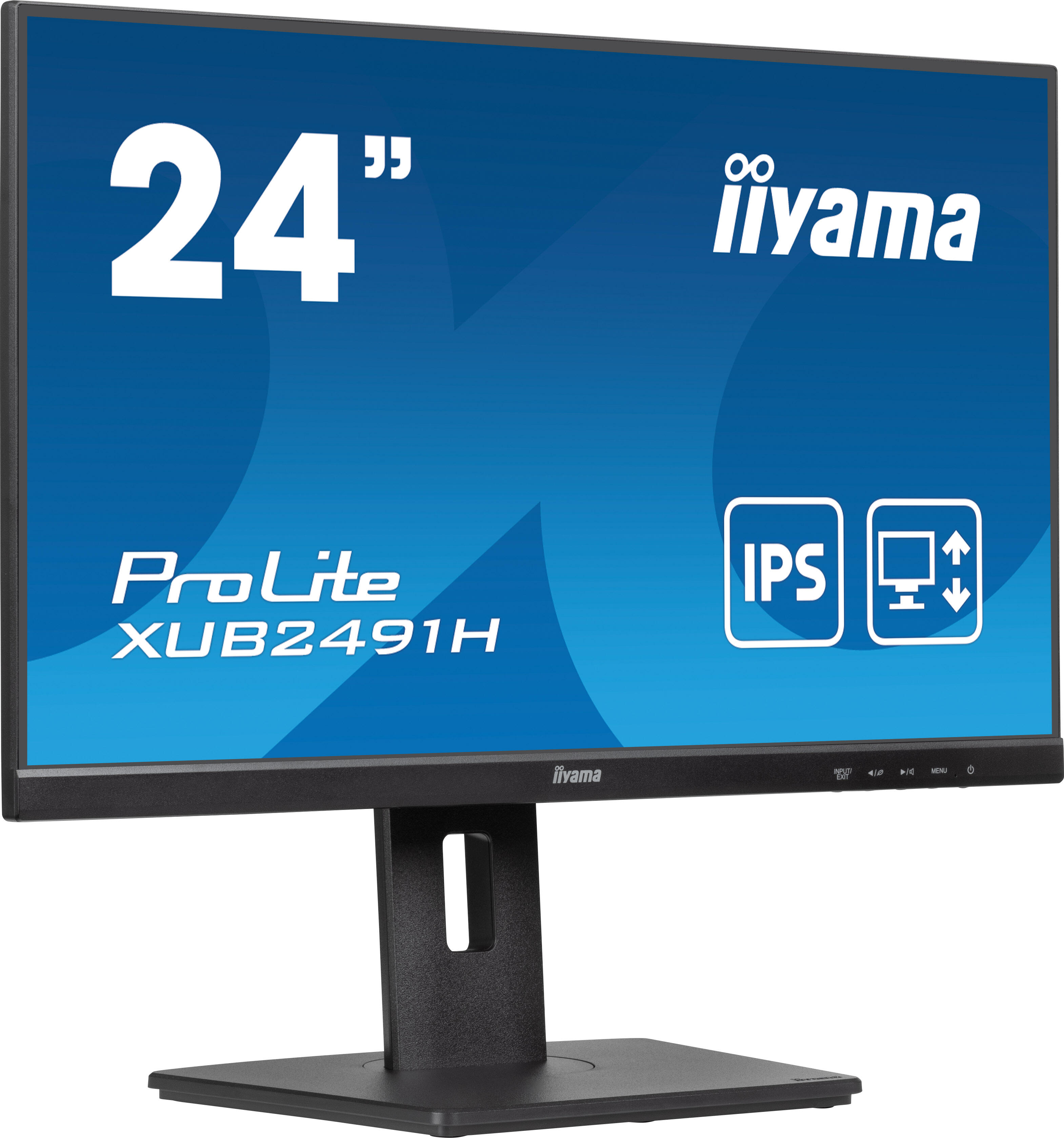 iiyama Monitor ProLite XUB2491H / XUB2491H-B1 Black 60.5 cm (23.8")