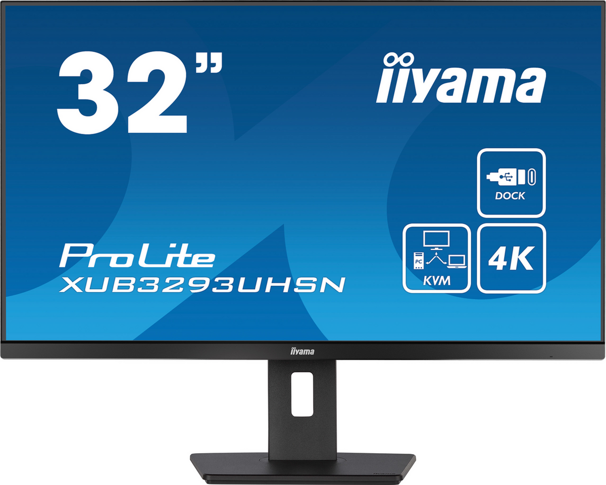 IIYAMA Monitor ProLite XUB3293UHSN / XUB3293UHSN-B5 Nero