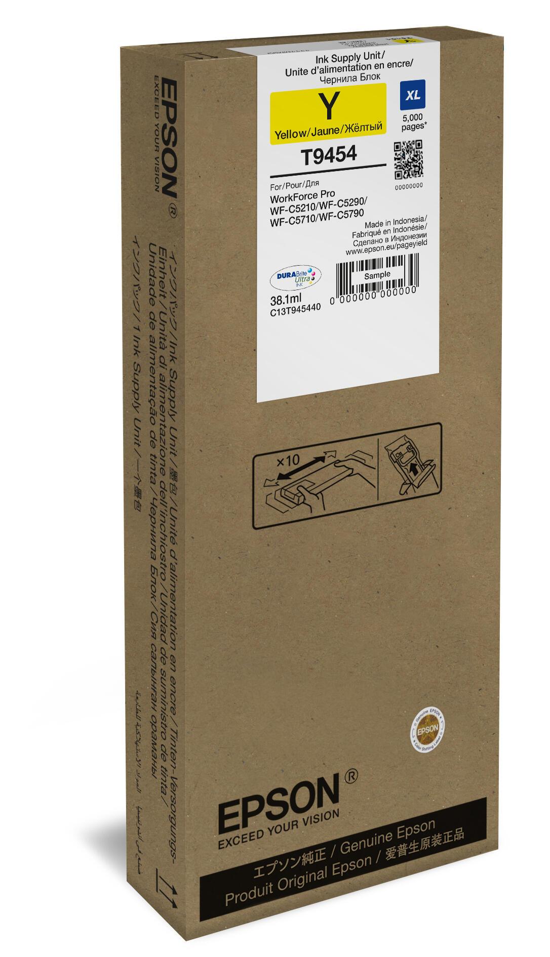 Epson Inchiostro T9454 / C13T945440 Giallo XL
