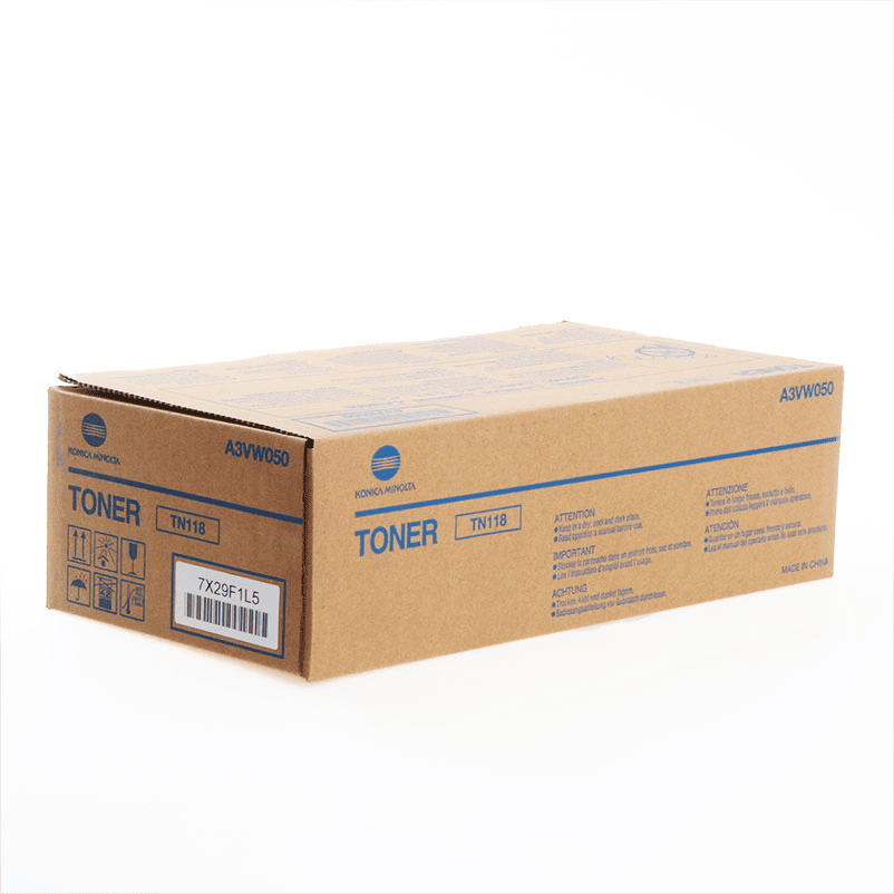 Konica Minolta Toner TN118 / A3VW050 Schwarz