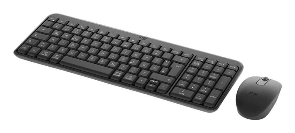 Logitech Maus- und Tastatur-Set MK250 / 920-013552 Graphit