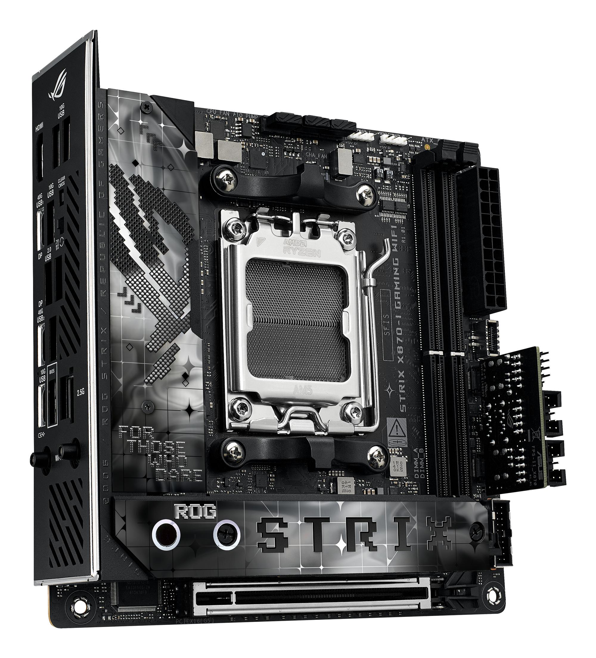 ASUS Placa base ROG Strix X870-I Gaming WiFi / 90MB1IW0-M0EAY0 Negro