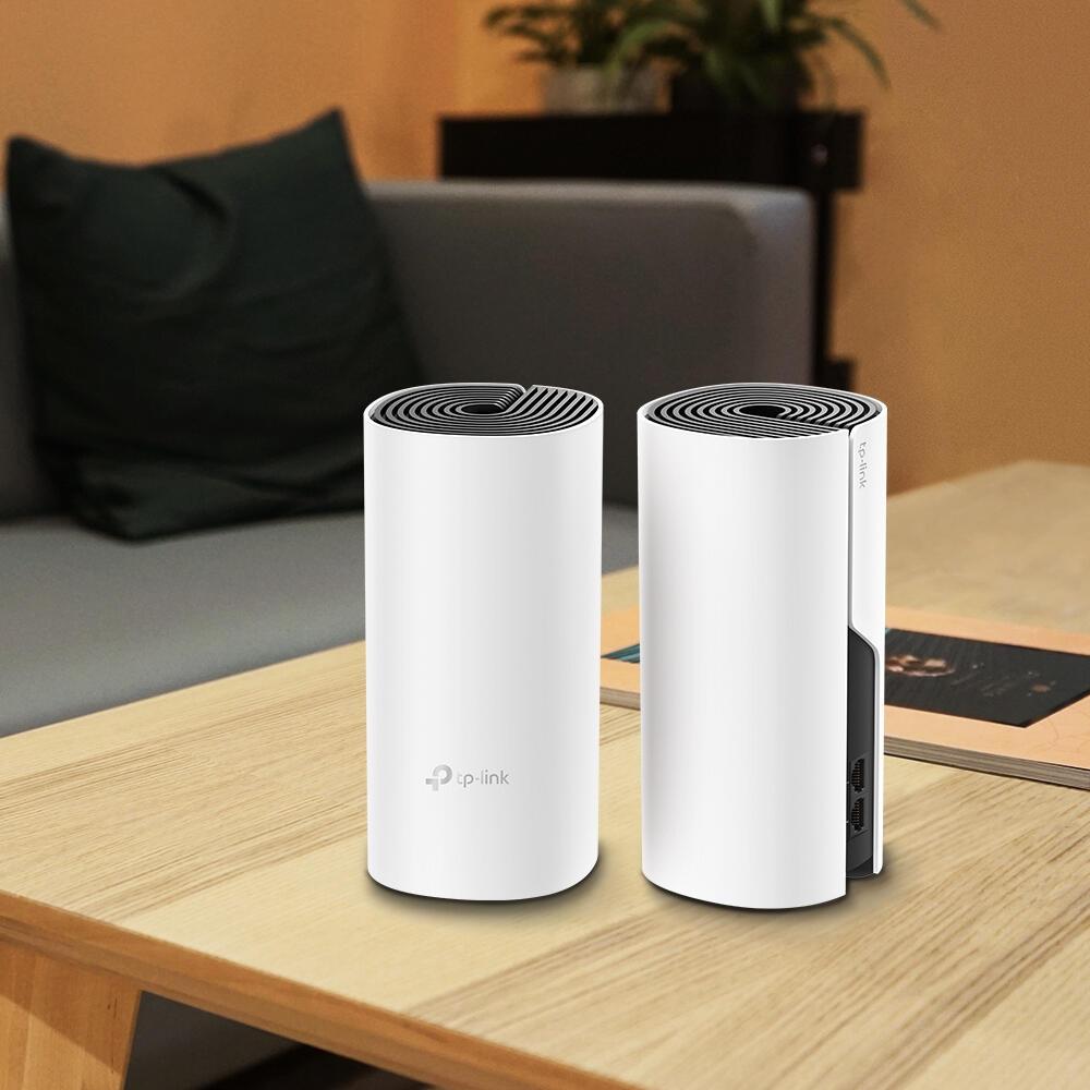 TP-Link Système WLAN maillé M4 / DECO M4(2-PACK) Blanc Doppelpack