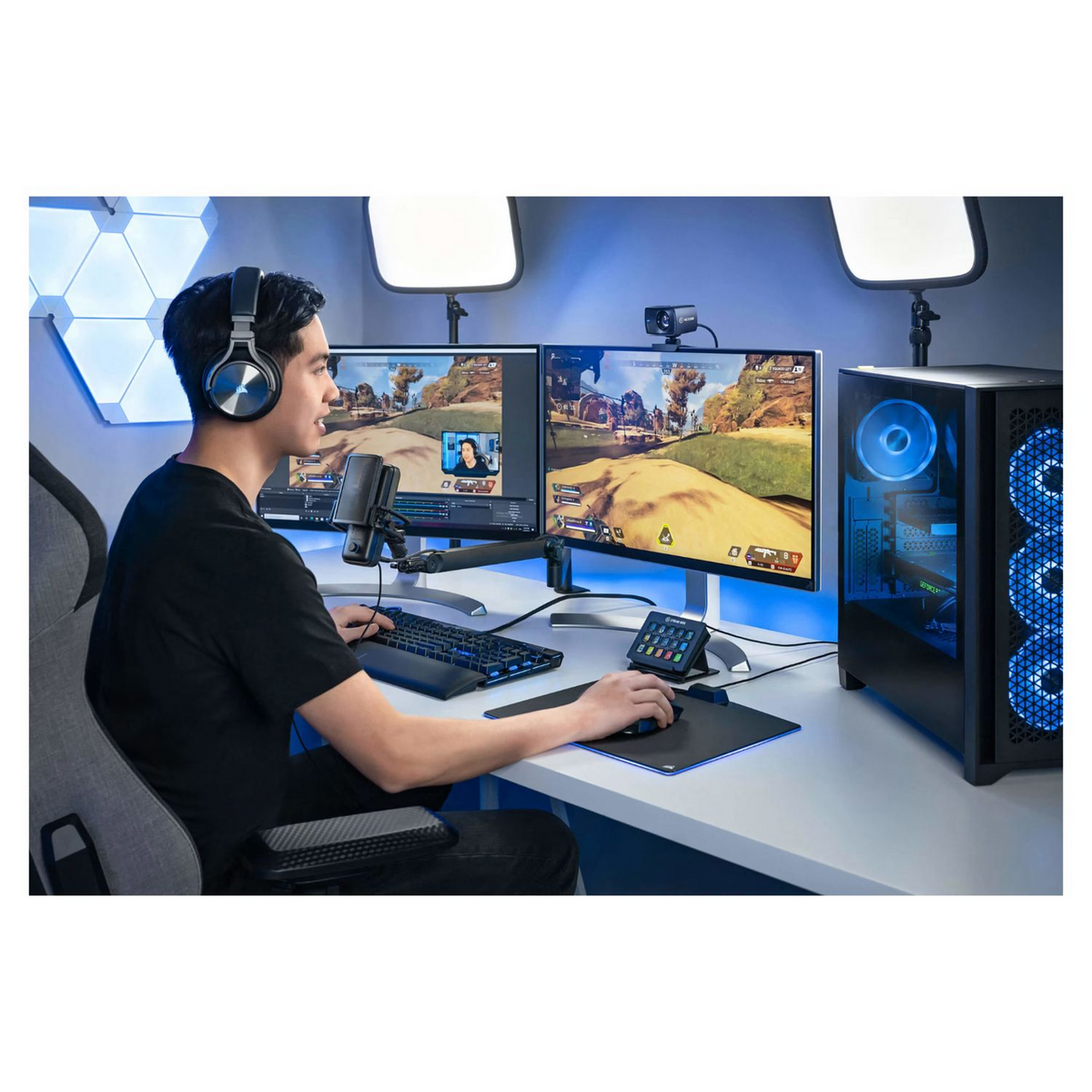 Elgato Mikrofon Wave:3 / 10MAB9901 Schwarz Elgato Mikrofon Wave:3 / 10MAB9901 Schwarz