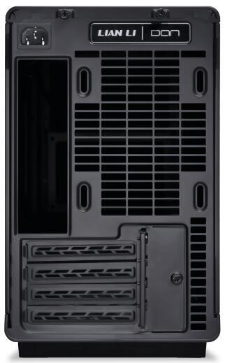 Lian Li PC-Gehäuse A3-mATX Wood / A3X-WD Schwarz, Holz S