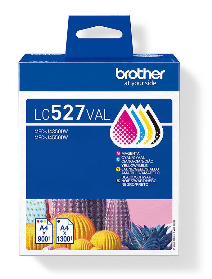 Brother Inchiostro LC-527VAL / LC527VAL BK, C, M, Y Standard