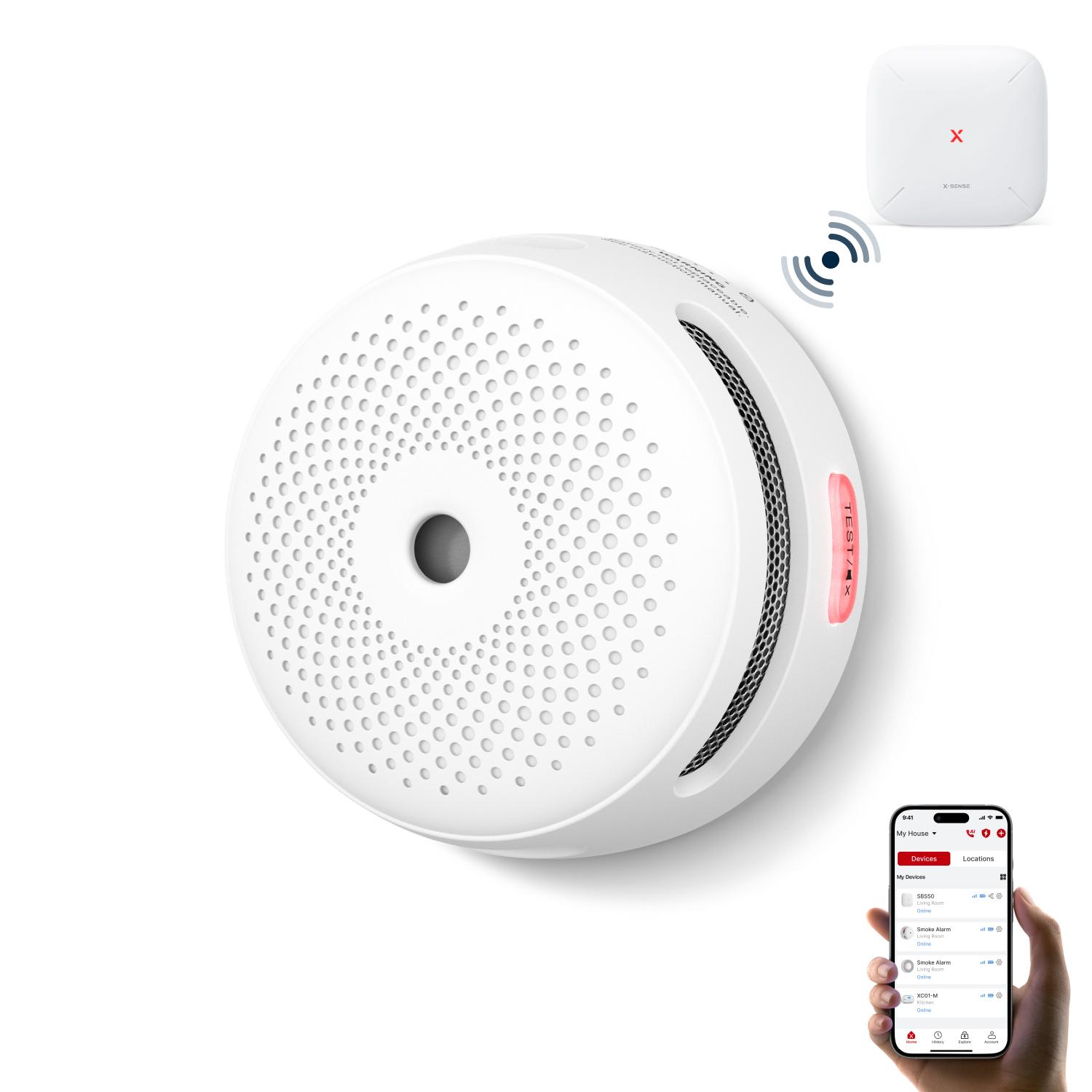 X-Sense Detector de humo FS31 / ZASXS00108WEU Blanco