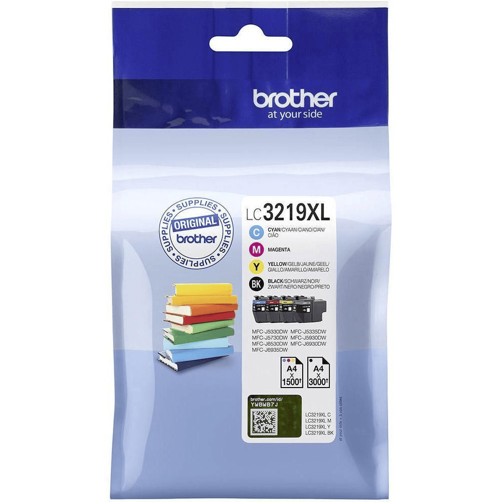 Brother Tinta LC-3219XLVALDR / LC3219XLVALDR BK,C,M,Y XL