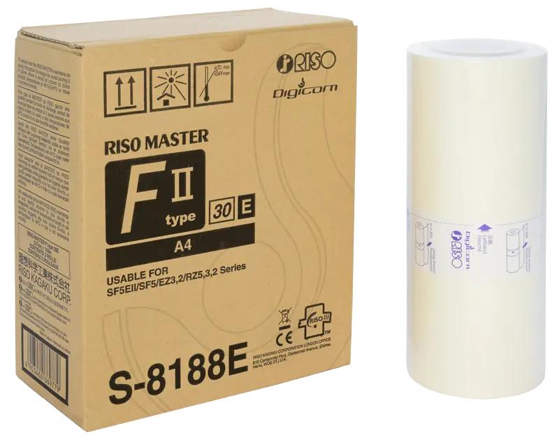 Riso Nastro colorato S-8188E Bianco Doppelpack