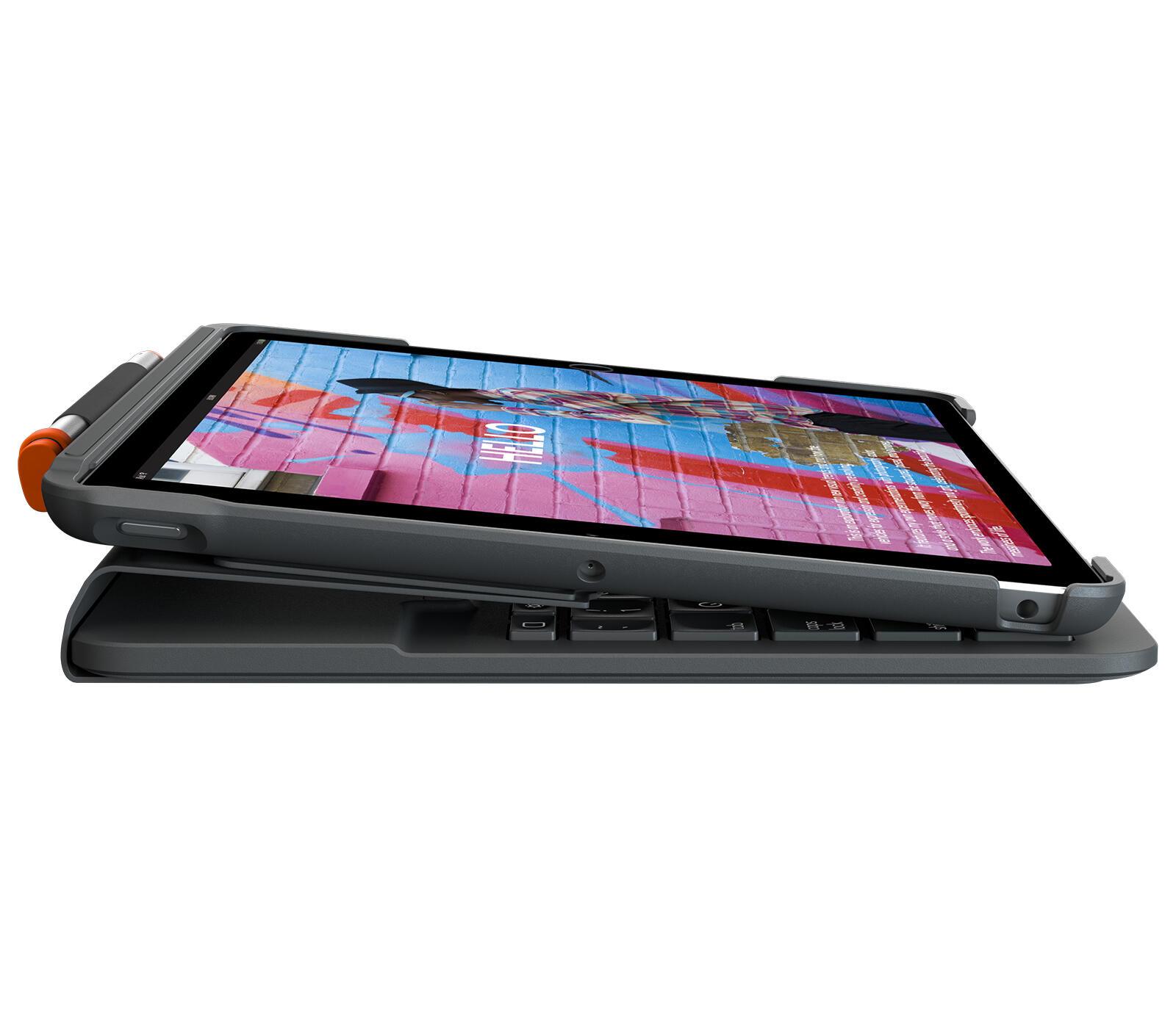 Logitech Coperchio e tastiera Slim Folio iPad / 920-009474 Grafite