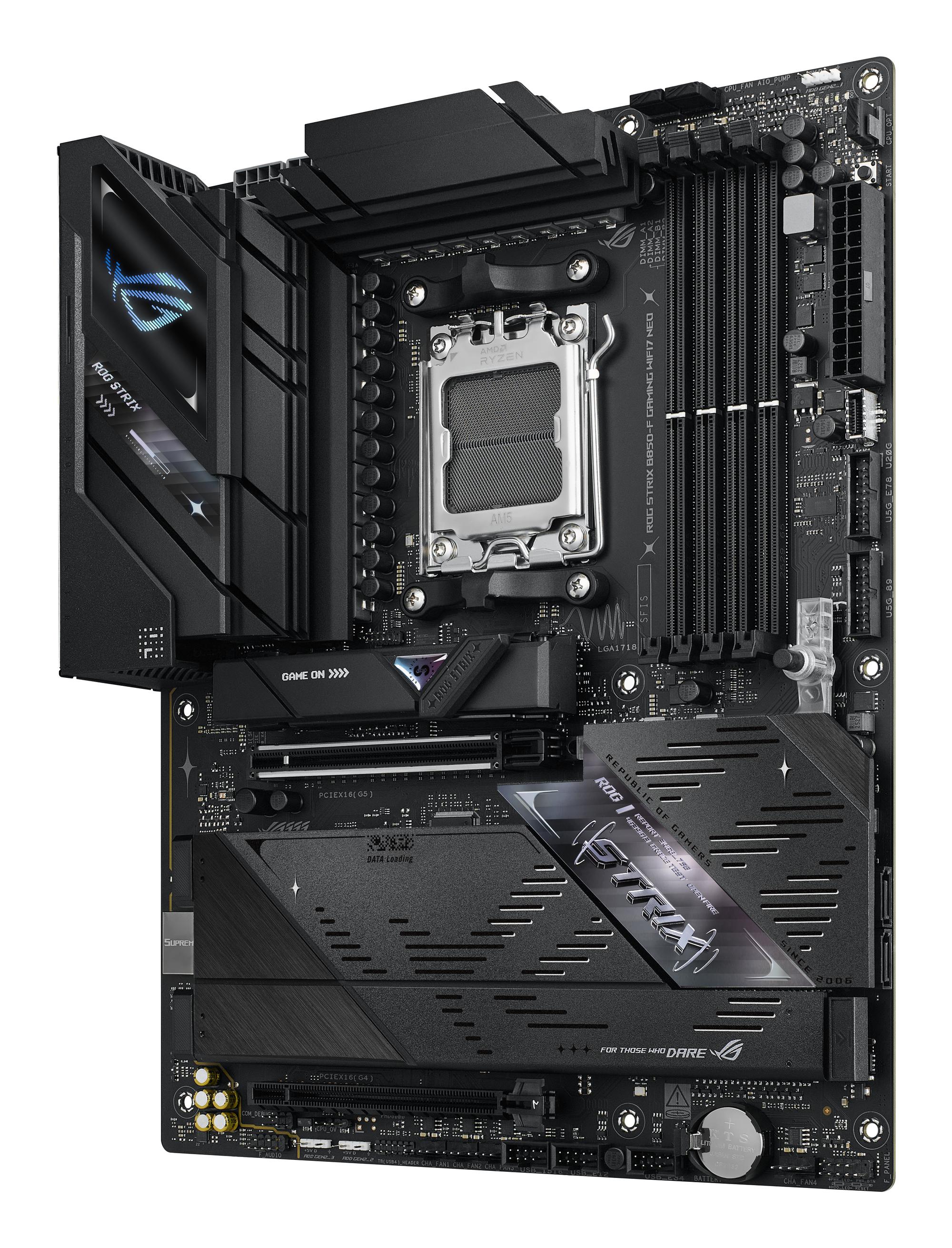 ASUS Carte mère ROG STRIX B850-F GAMING WIFI7 NEO / 90MB1NX0-M0EAY0 Multicolore