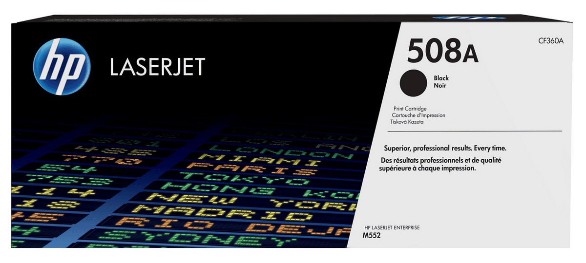HP Tóner 508A / CF360A Negro