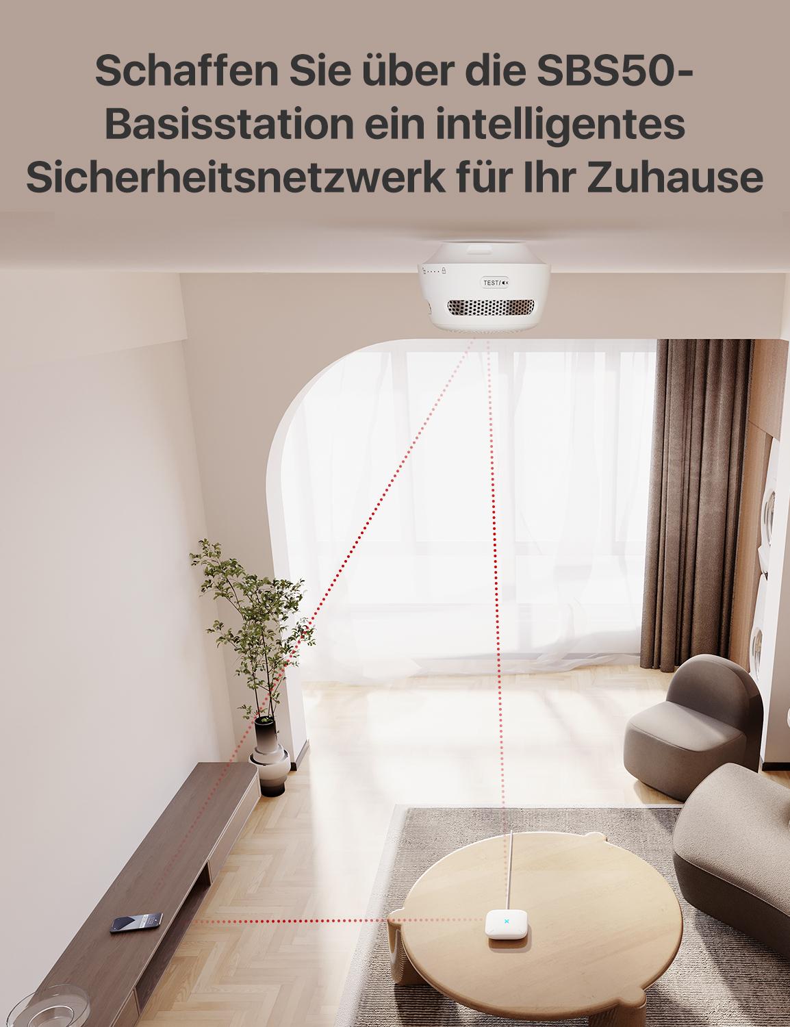 X-Sense Smart-Home-Steuerung SBS50 / ZASXS00104WEU Weiß