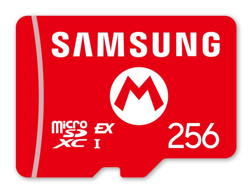 Samsung Tarjeta Micro SD 256GB Express Nintendo / 10016156 Rojo