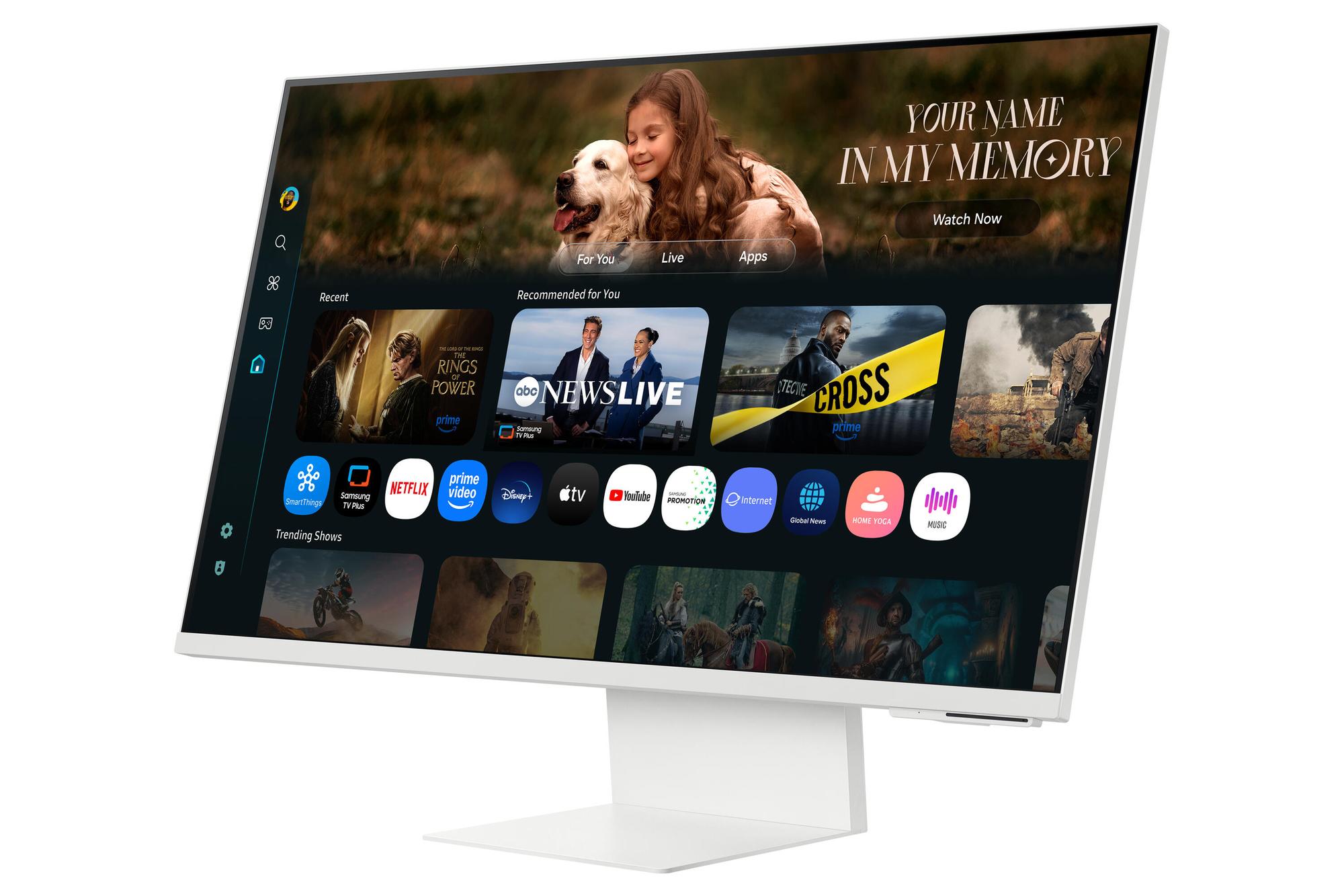 Samsung Monitor ViewFinity LS32FM801UU / LS32FM801UUXEN Blanco 81,3 cm (32")