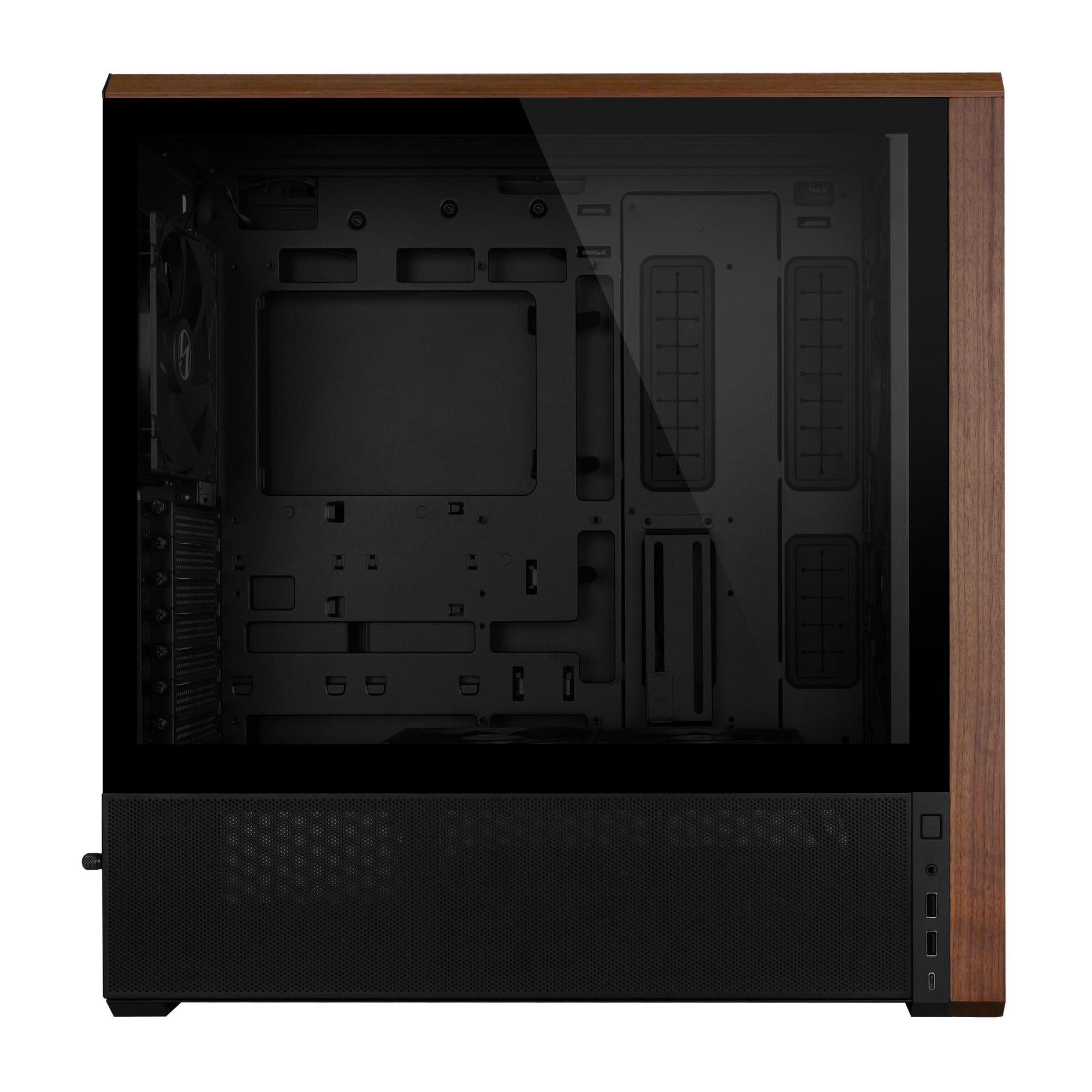 Lian Li PC case Lancool 217 Wood / G99.LAN217X.00 Black, wood
