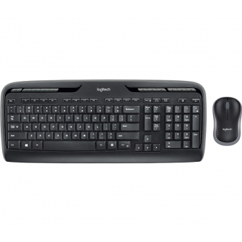Logitech Set di mouse e tastiera MK330 / 920-008533 Nero