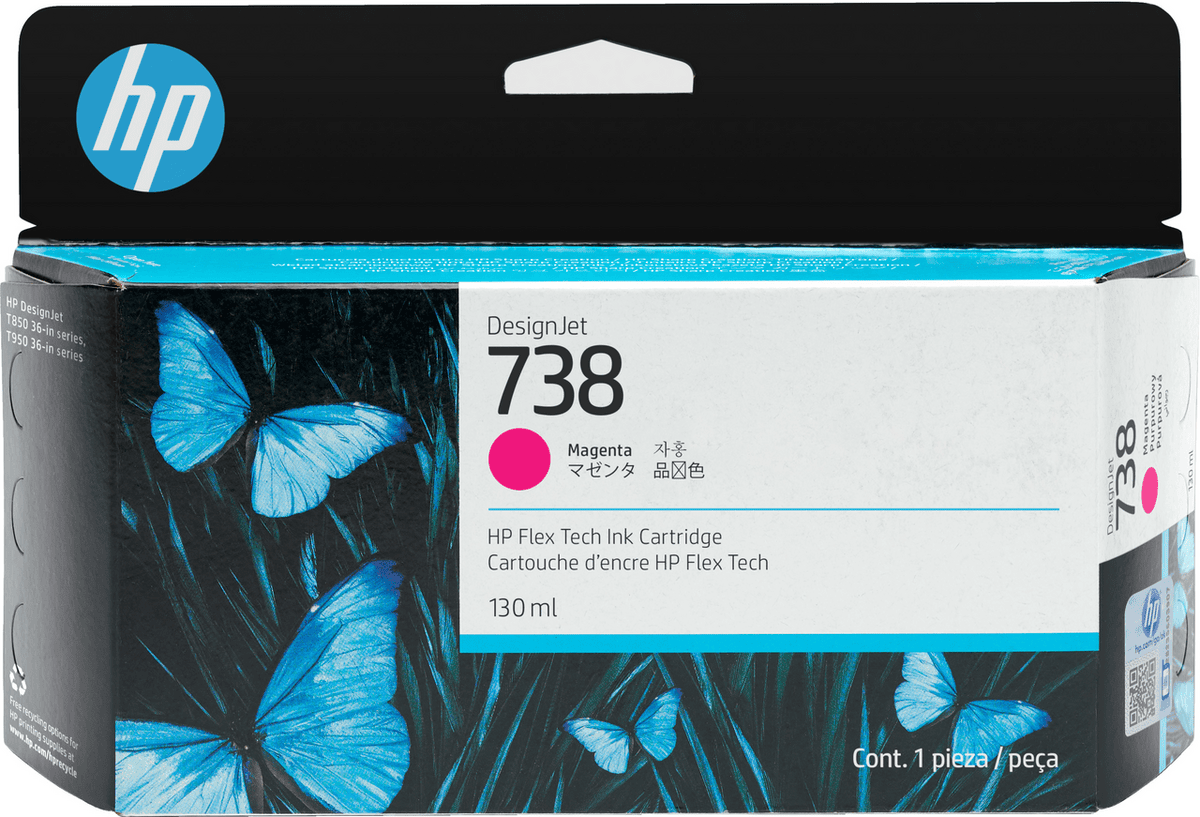 HP Inchiostro 738 / 498N6A Magenta