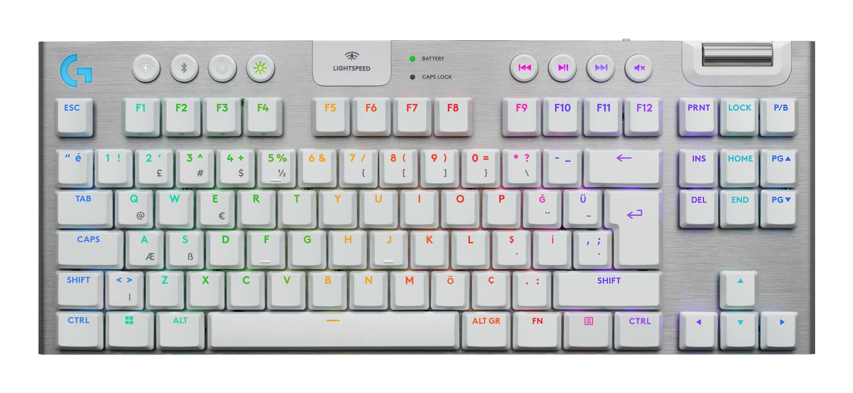 Logitech Tastatur G915 X Lightspeed TKL / 920-012737 Weiß