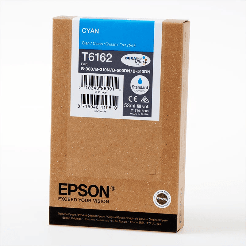 Epson Encre T6162 / C13T616200 Cyan