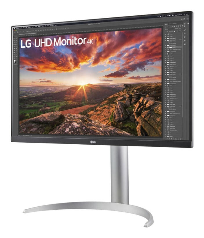 LG Monitor 27UP850K-W / 27UP850K-W.AEU Schwarz 68,6 cm (27")