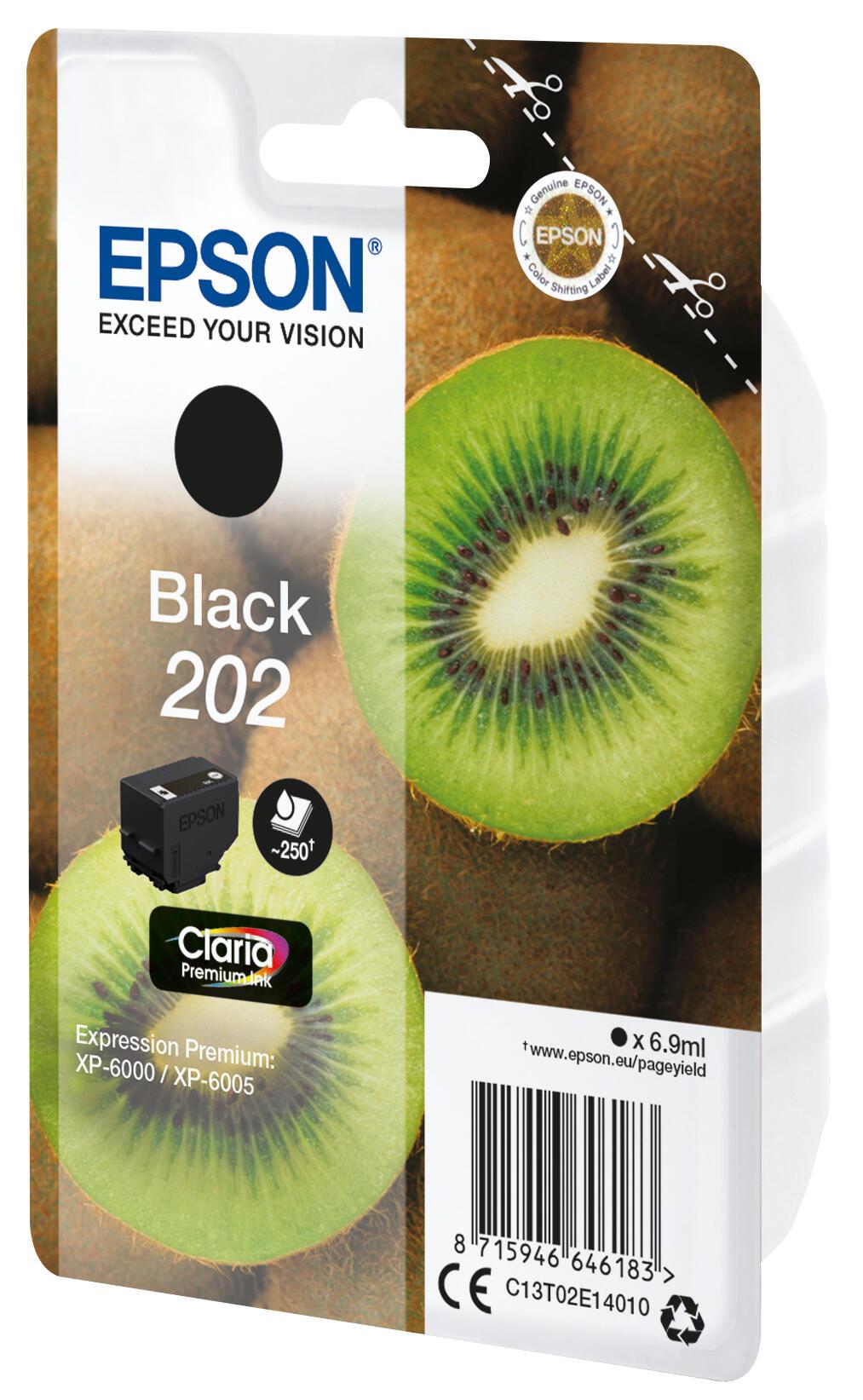 Epson Tinta 202 / C13T02E14010 Negro Standard