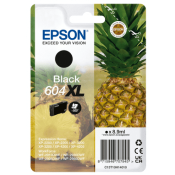 Epson Encre 604XL / C13T10H14010 Noir