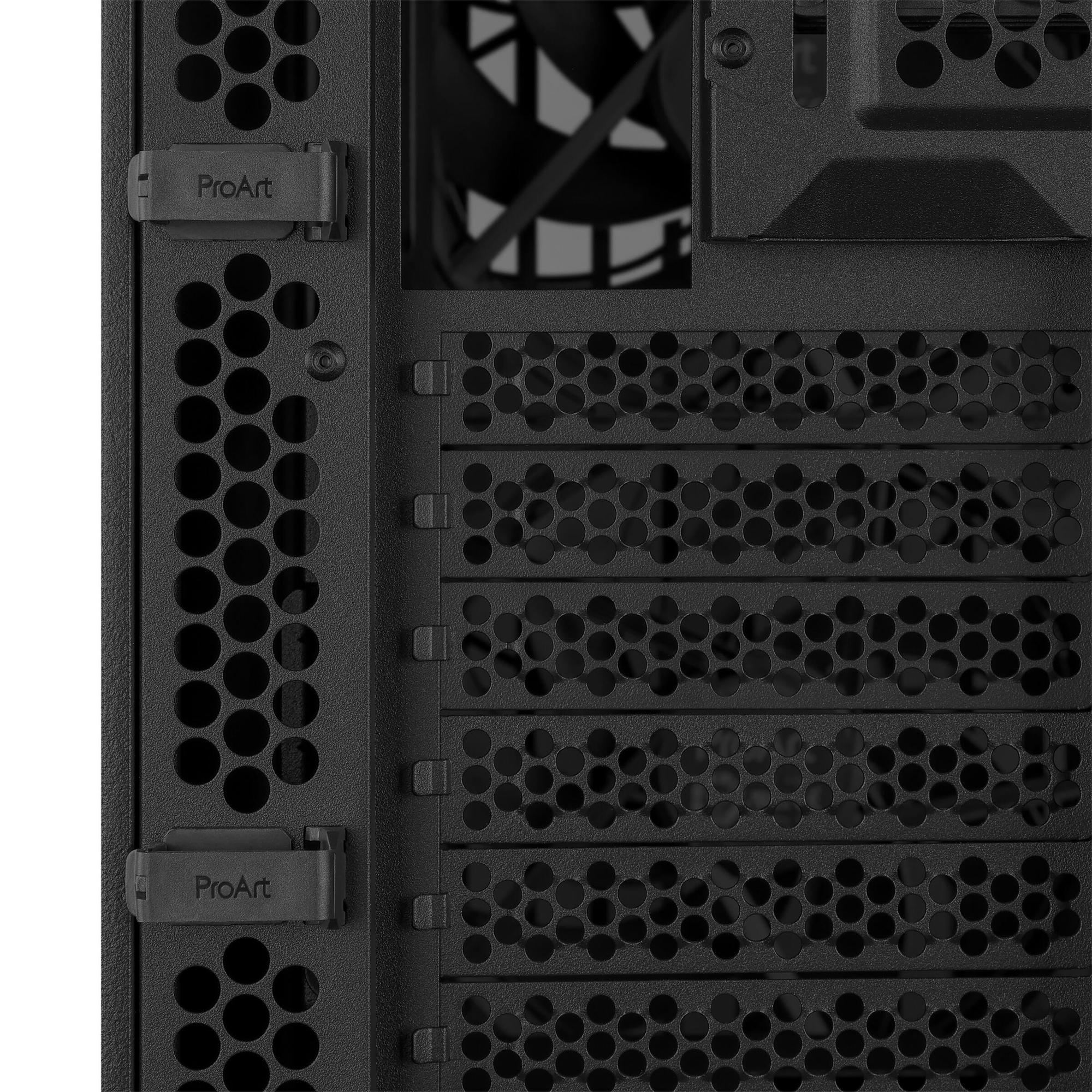 ASUS PC-Gehäuse ProArt PA401 Wood Ed. / 90DC00M0-B39010 Schwarz