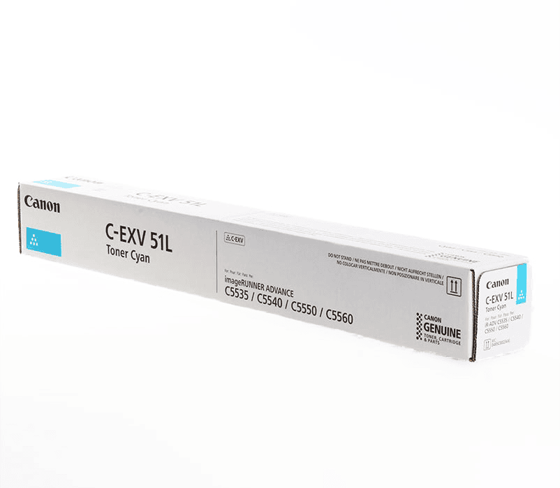 Canon Toner C-EXV51L / 0485C002 Cyan S (0485C002/0485C002AA)