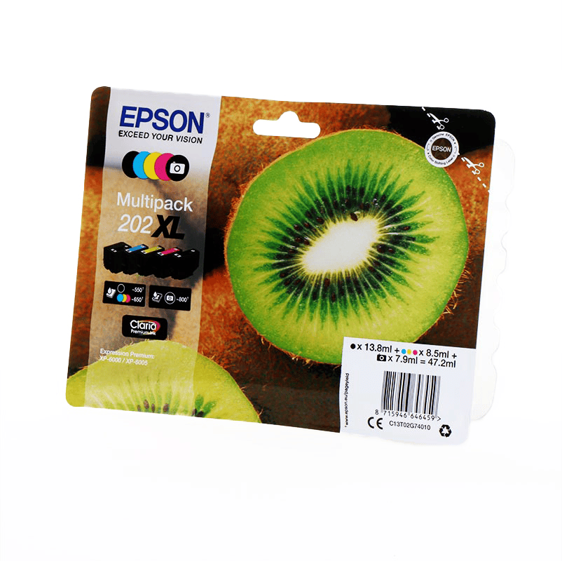 Epson Ink 202XL / C13T02G74010 BK,PBK,C,M,Y XL