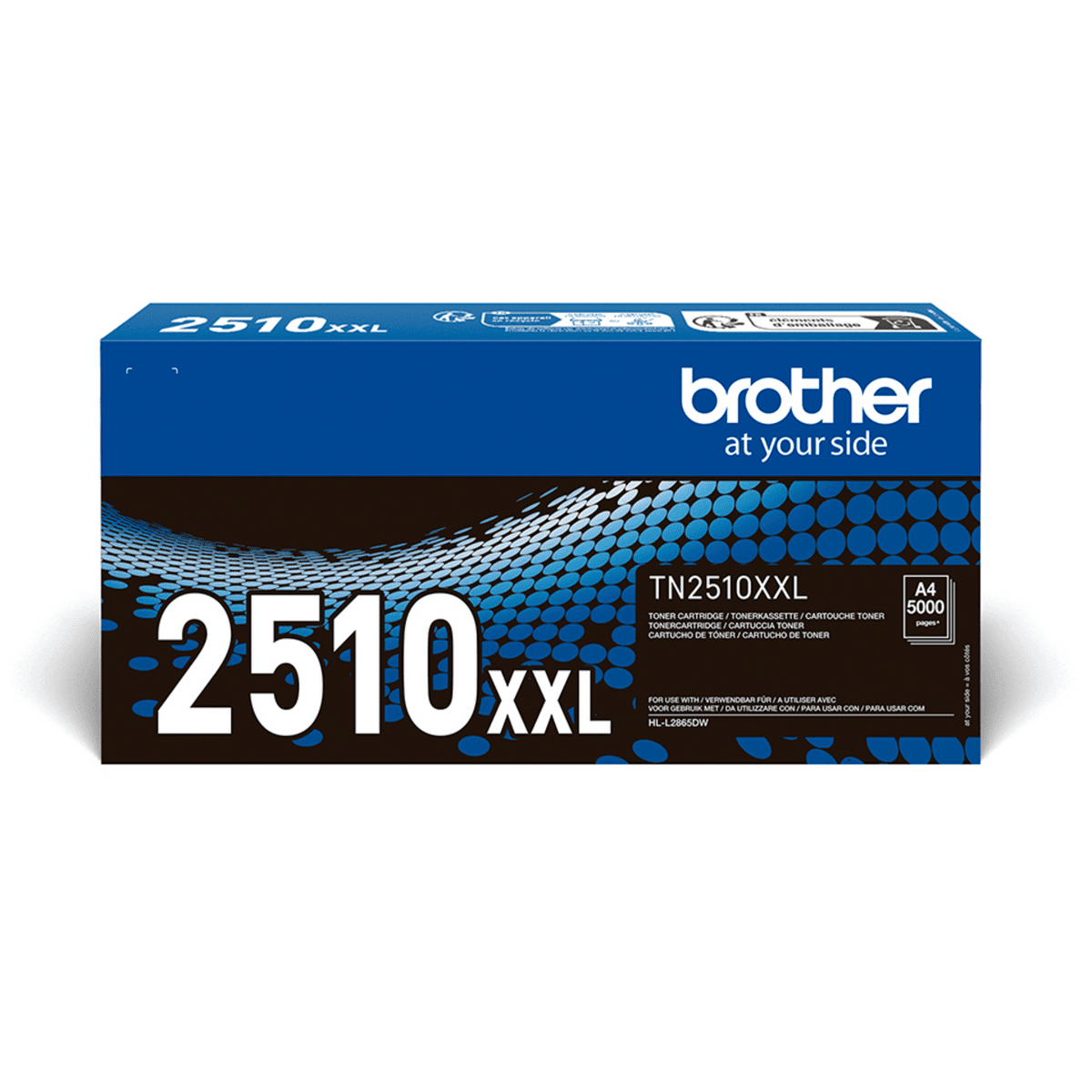 Brother Tóner TN-2510XXL / TN2510XXL Negro XXL