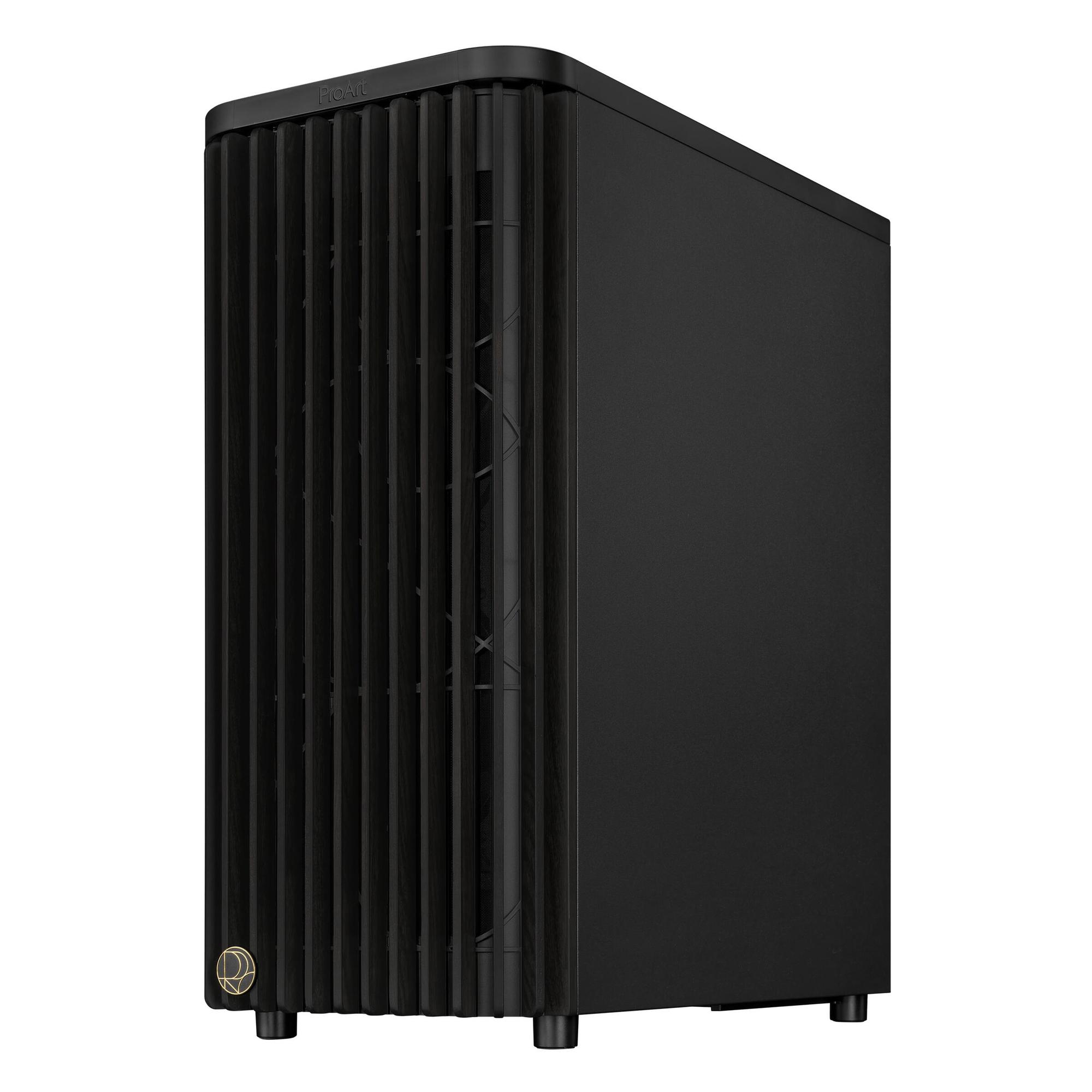 ASUS PC-Gehäuse ProArt PA401 Wood Ed. / 90DC00M0-B39010 Schwarz