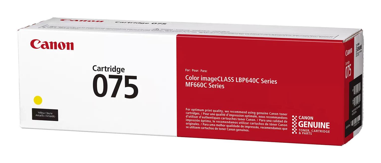 Canon Toner Cartridge 075 Y / 6362C002 Yellow