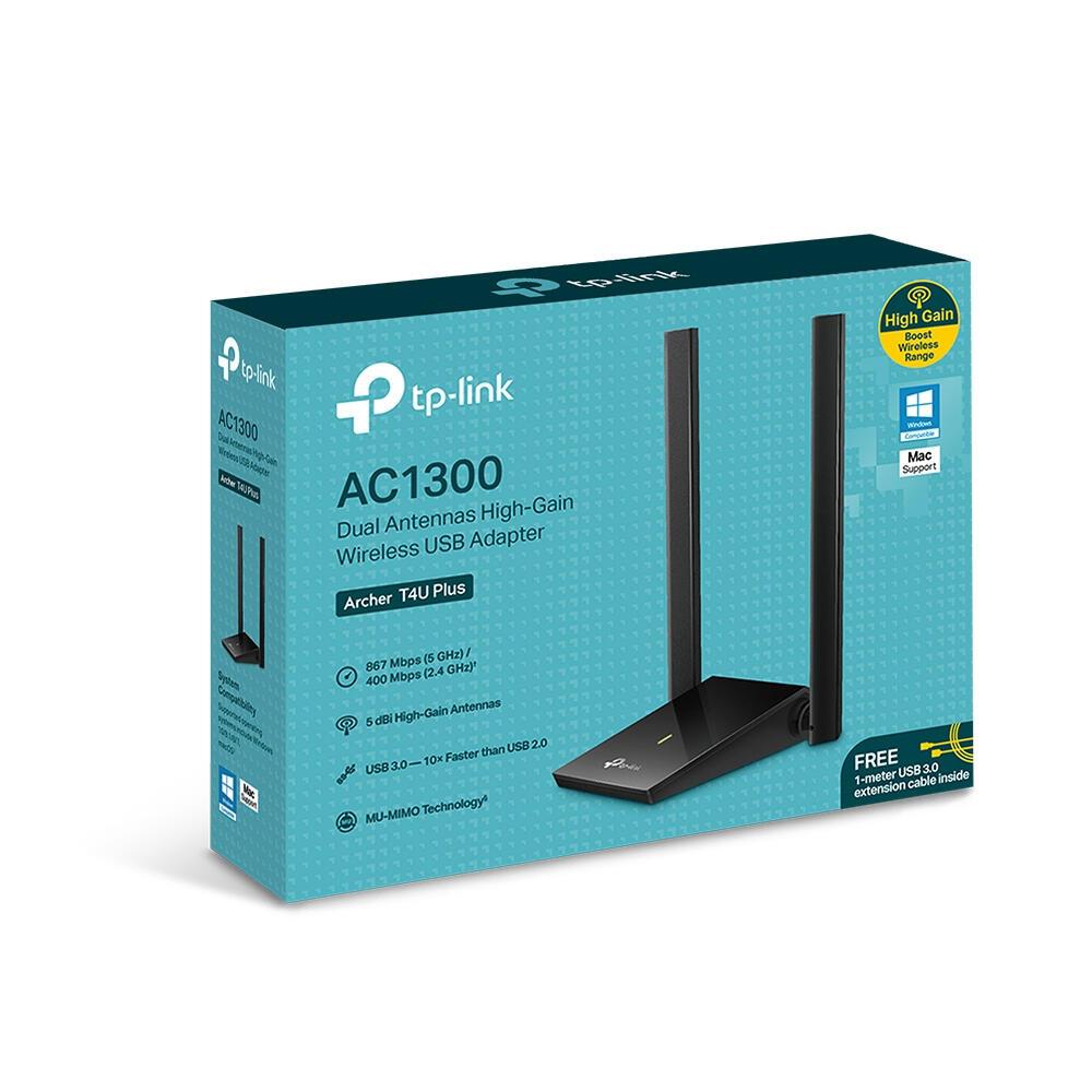 TP-Link Antenna WLAN USB T4U Plus / ARCHER T4U PLUS Nero
