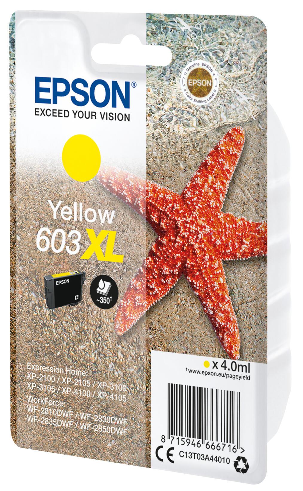 Epson Encre 603XL / C13T03A44010 Jaune XL