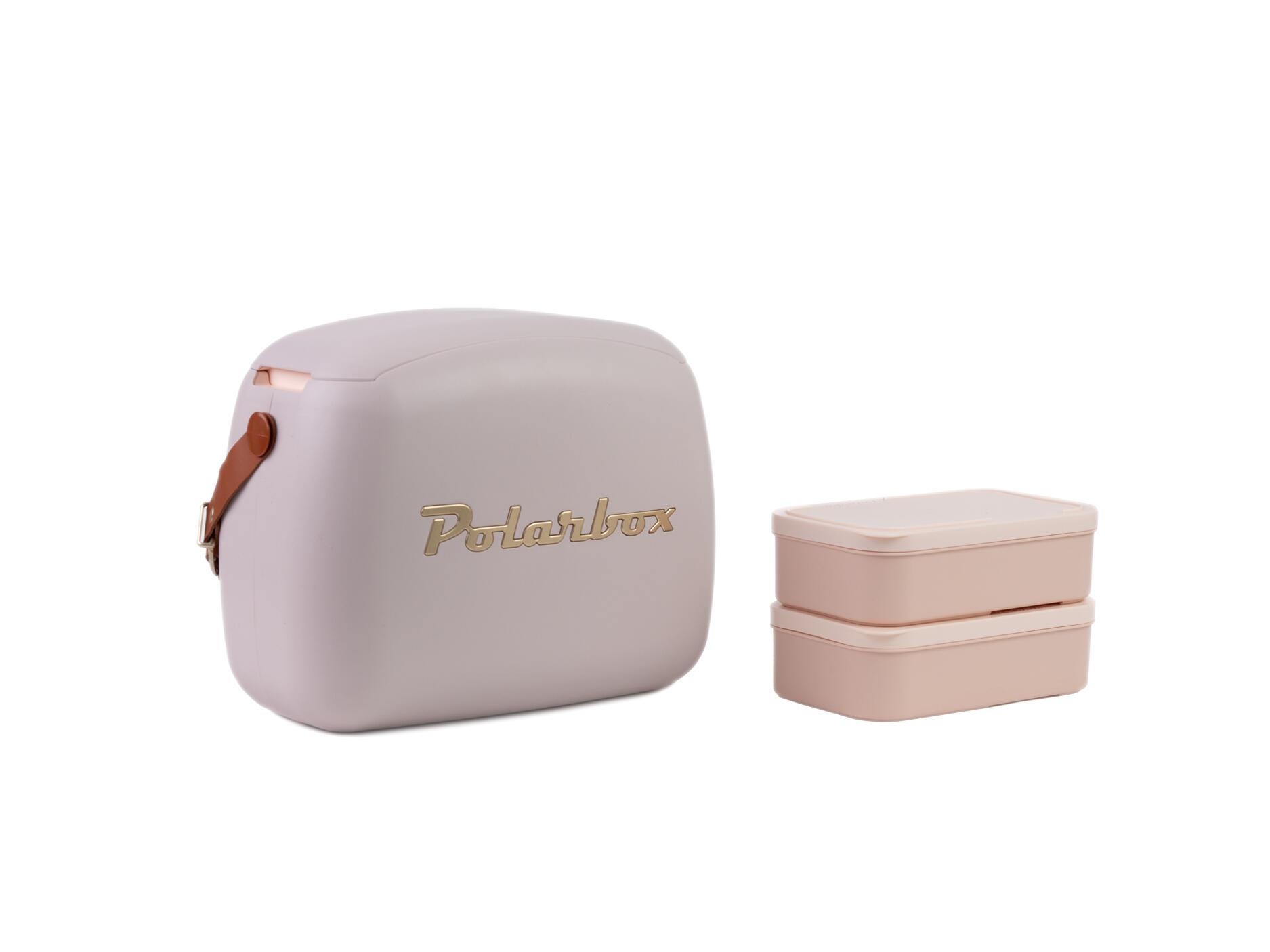 Polarbox Cool box Pearl-Gold 6L / 01.06CB-PE Brown, gold