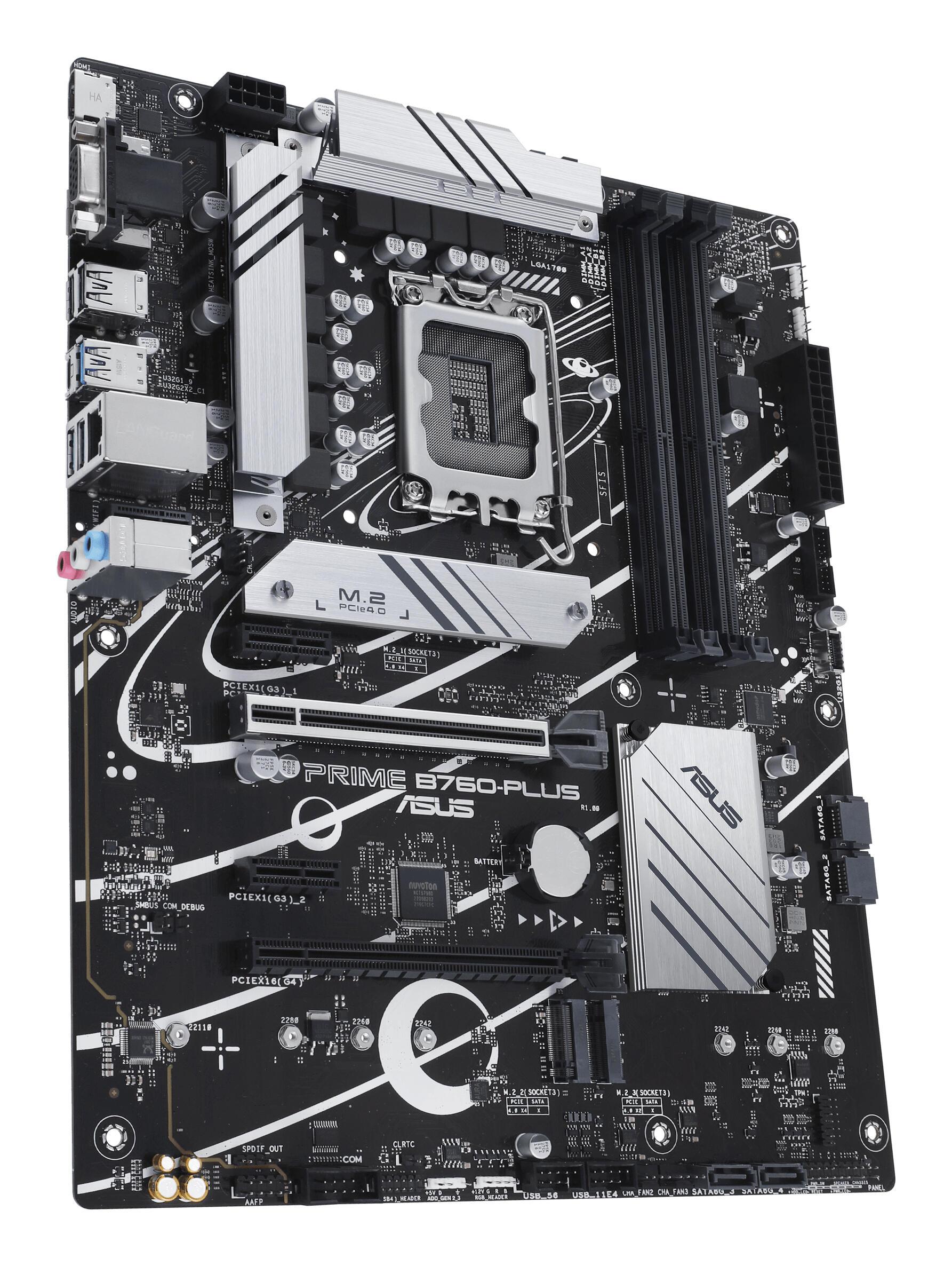 ASUS Mainboard Prime B760-Plus / 90MB1EF0-M1EAY0 Black