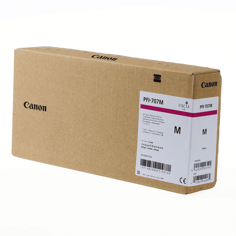 Canon Tinte PFI-707M / 9823B001 Magenta XL