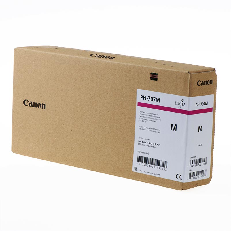 Canon Ink PFI-707M / 9823B001 Magenta XL