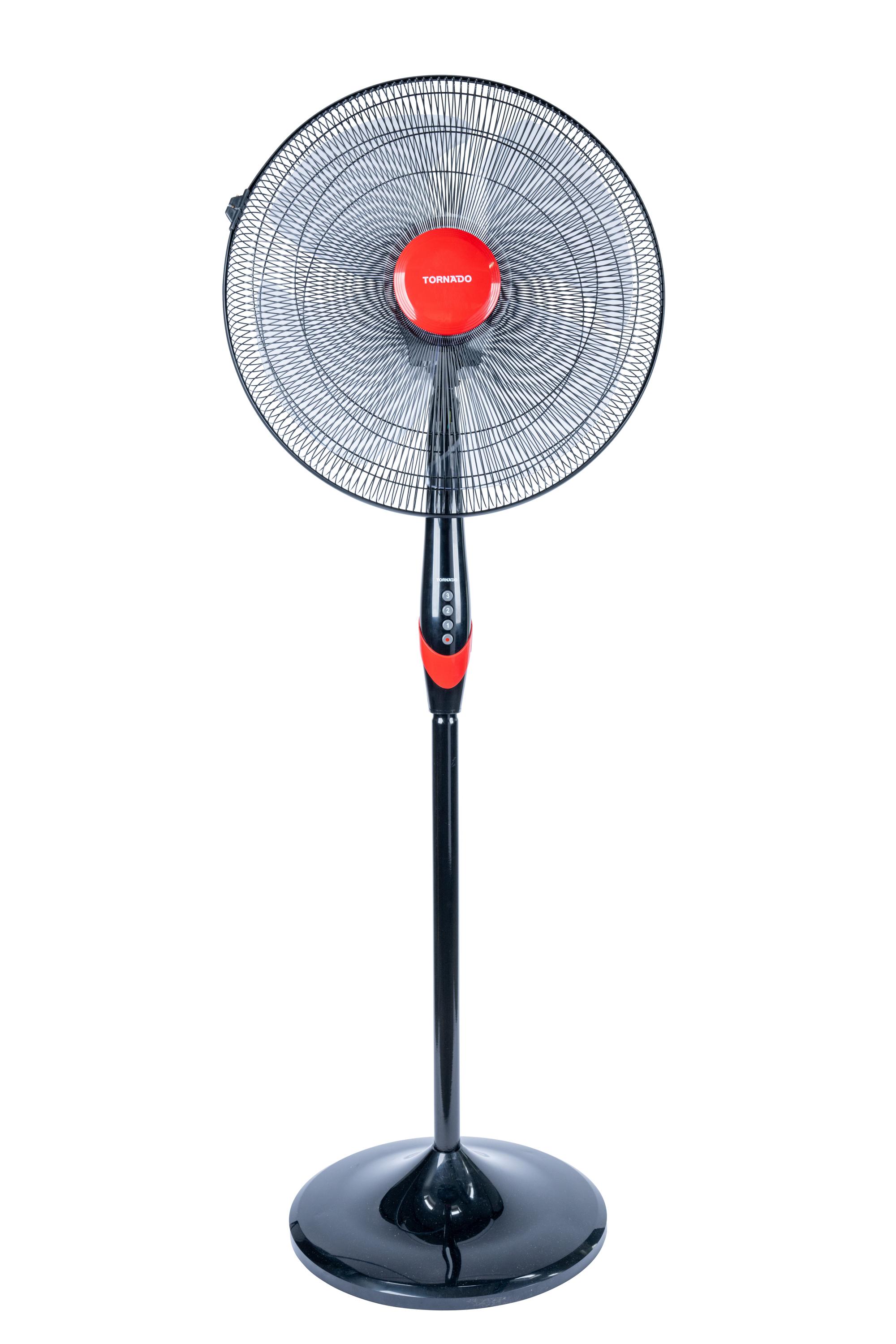 TORNADO Ventilador TSF-18XW / TSF-18XW Negro, rojo