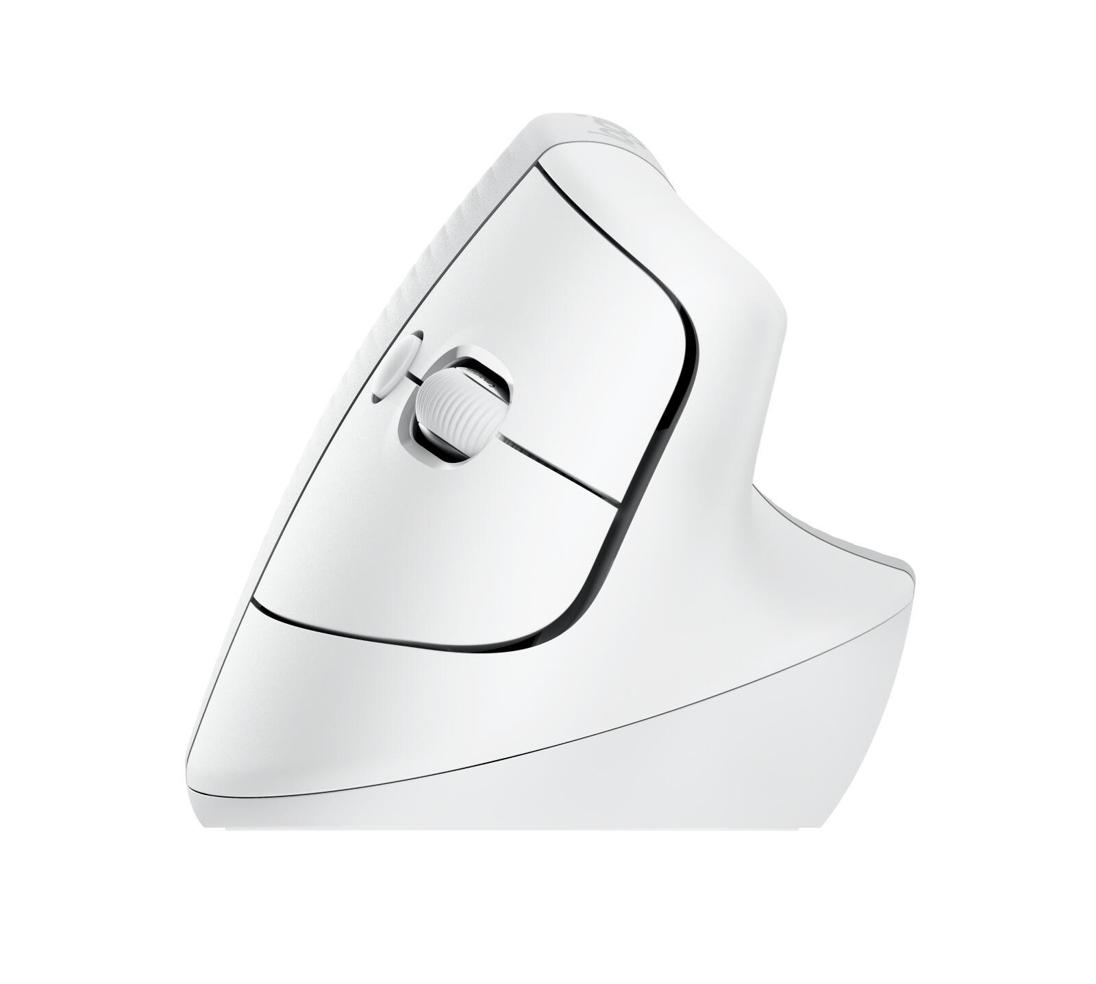 Logitech Maus Lift Vertical Mac / 910-006477 Weiß