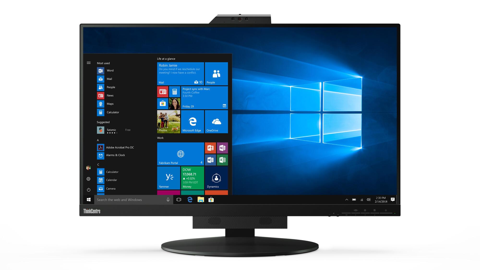 Lenovo Monitor 11JHRAT / 11JHRAT1EU Nero 68,6 cm (27")
