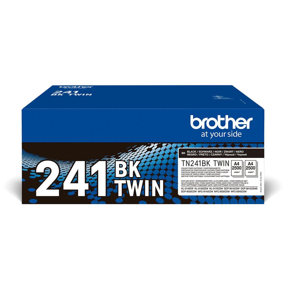 Brother Tóner TN-241BKTWIN / TN241BKTWIN Negro Doppelpack