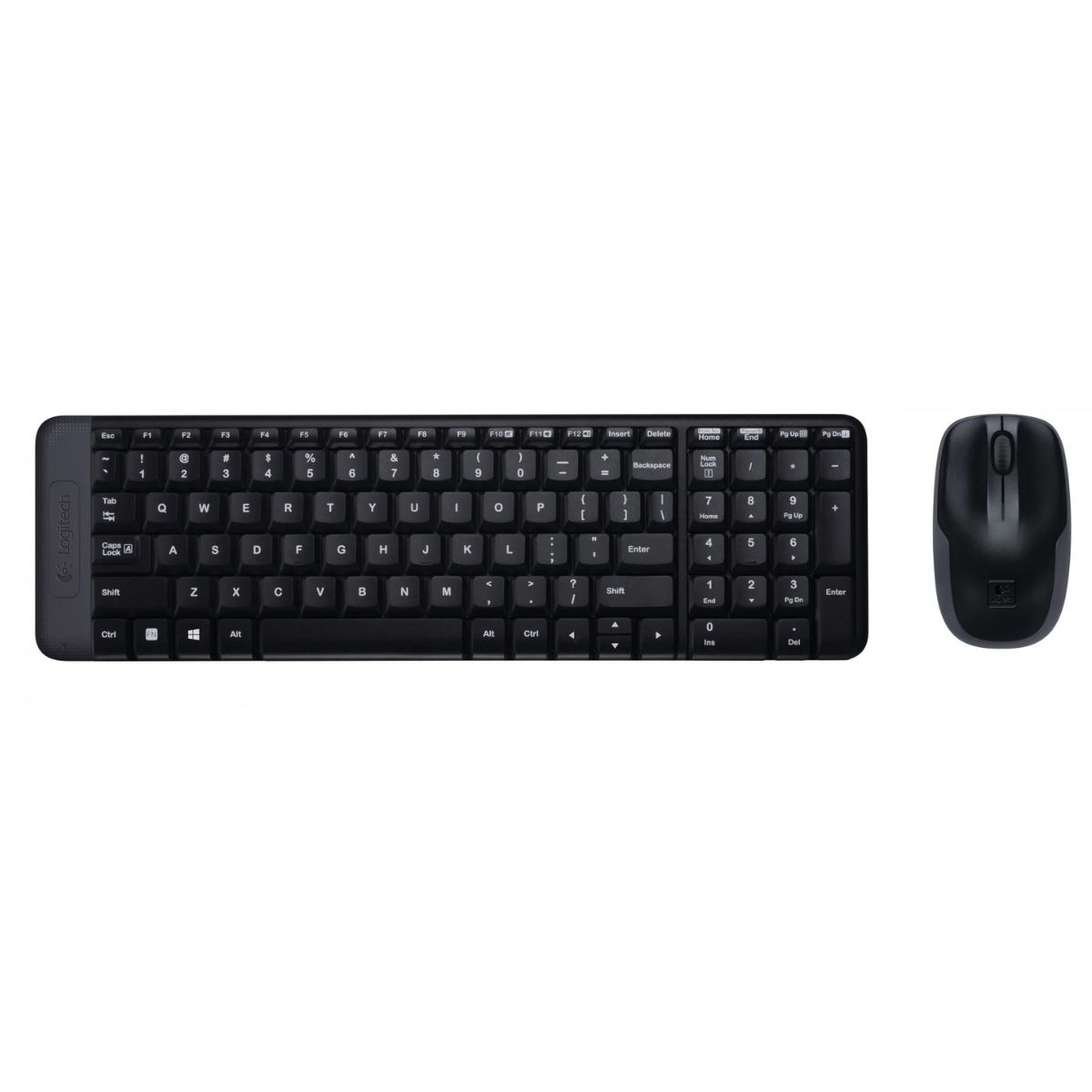 Logitech Mouse and keyboard set MK220 / 920-003161 Black