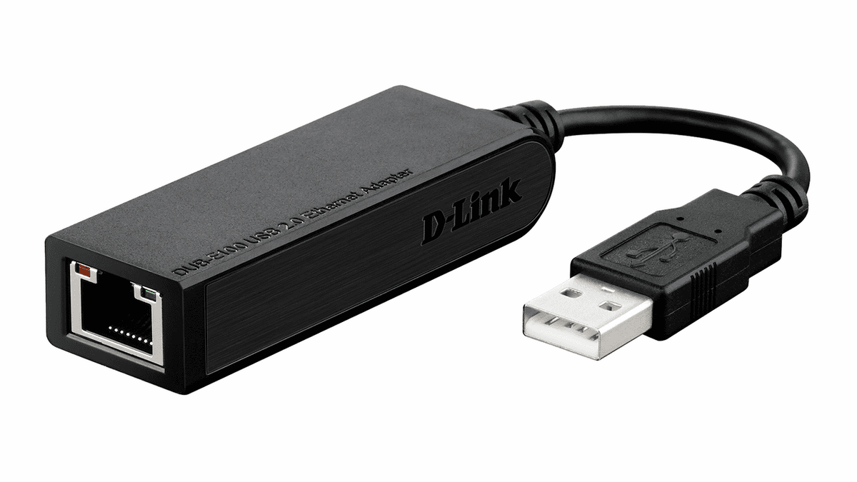 D-Link Adapter DUB-E100 Black