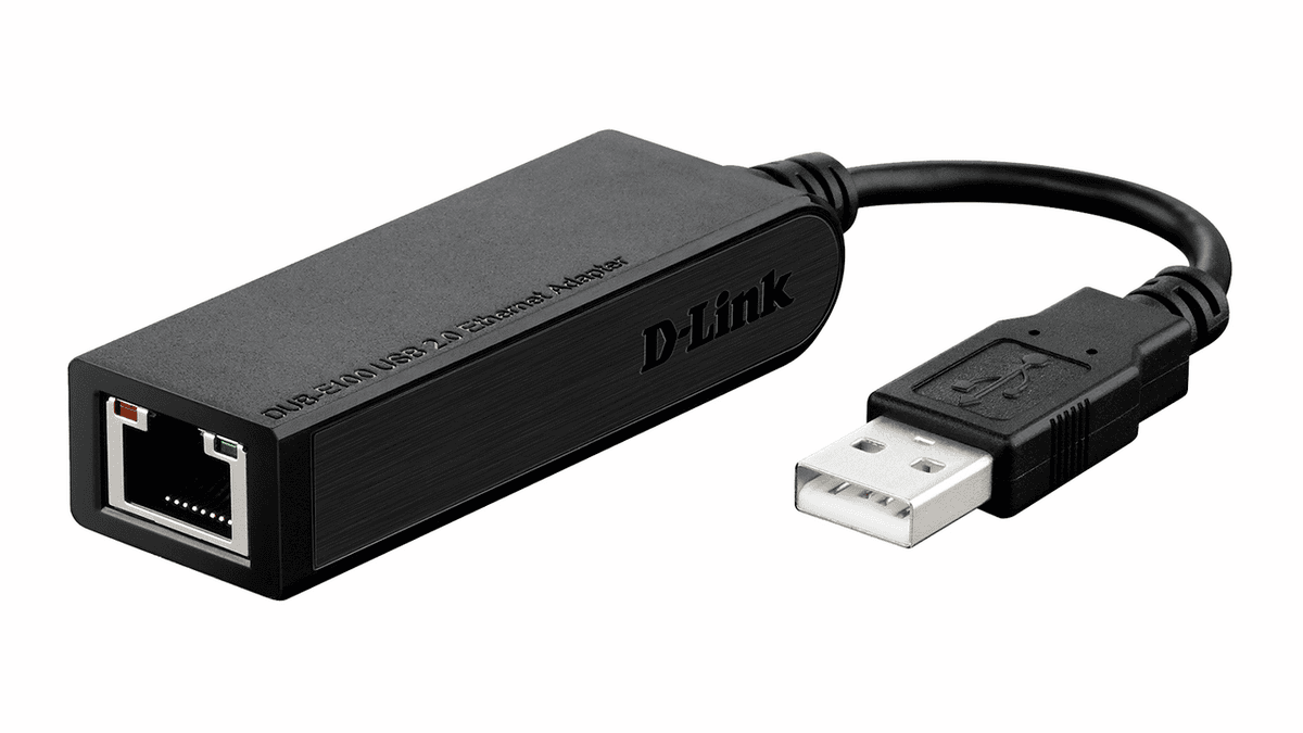 D-Link Adapter DUB-E100 Schwarz