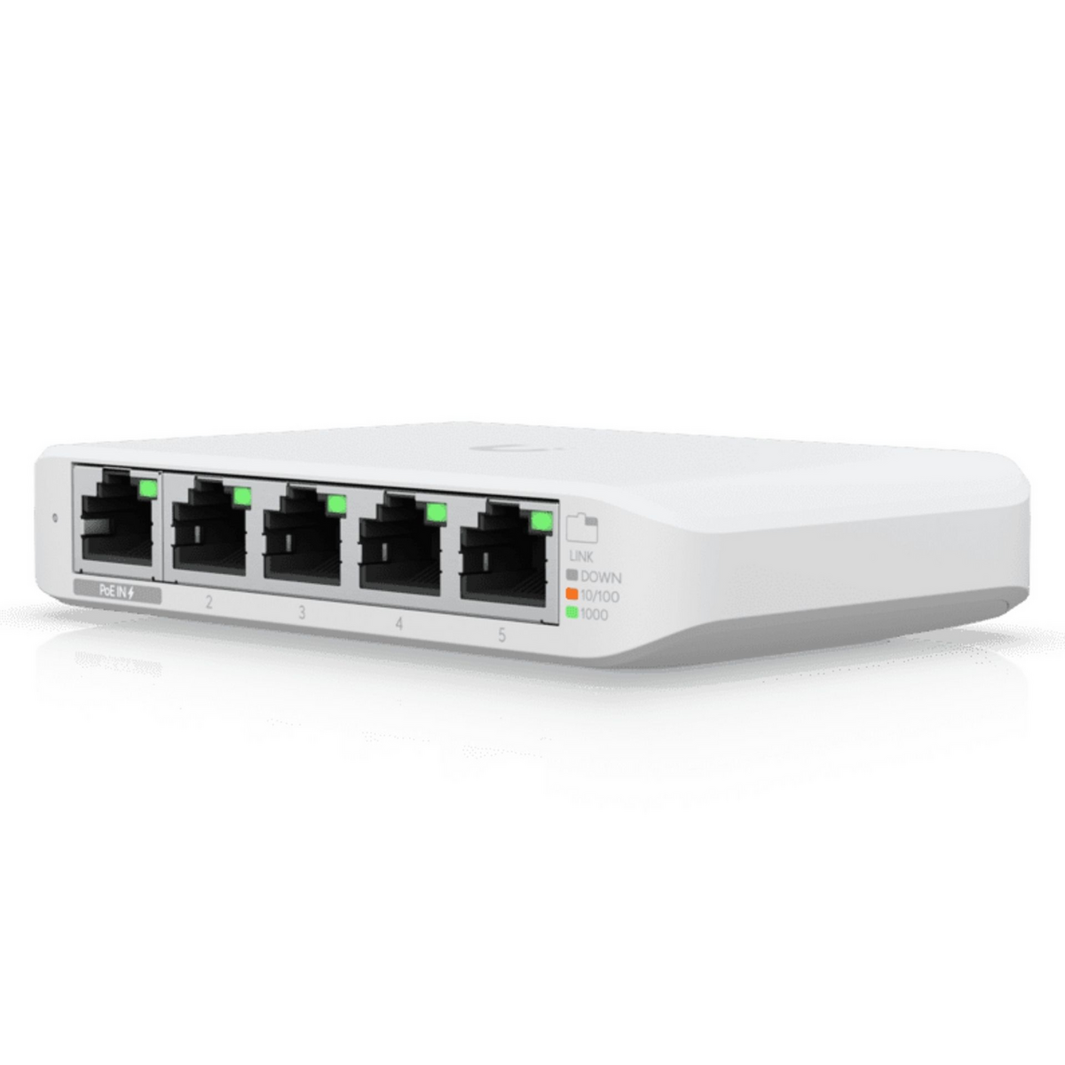 Ubiquiti Switch Ubiquiti USW-Flex Mini 2.5G-5 / USW-Flex Mini 2.5G-5 Blanc