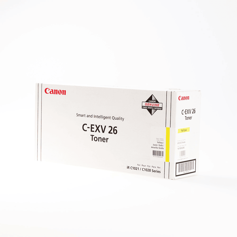 Canon Tóner C-EXV26 / 1657B006 Amarillo (1657B006/1657B006AA)