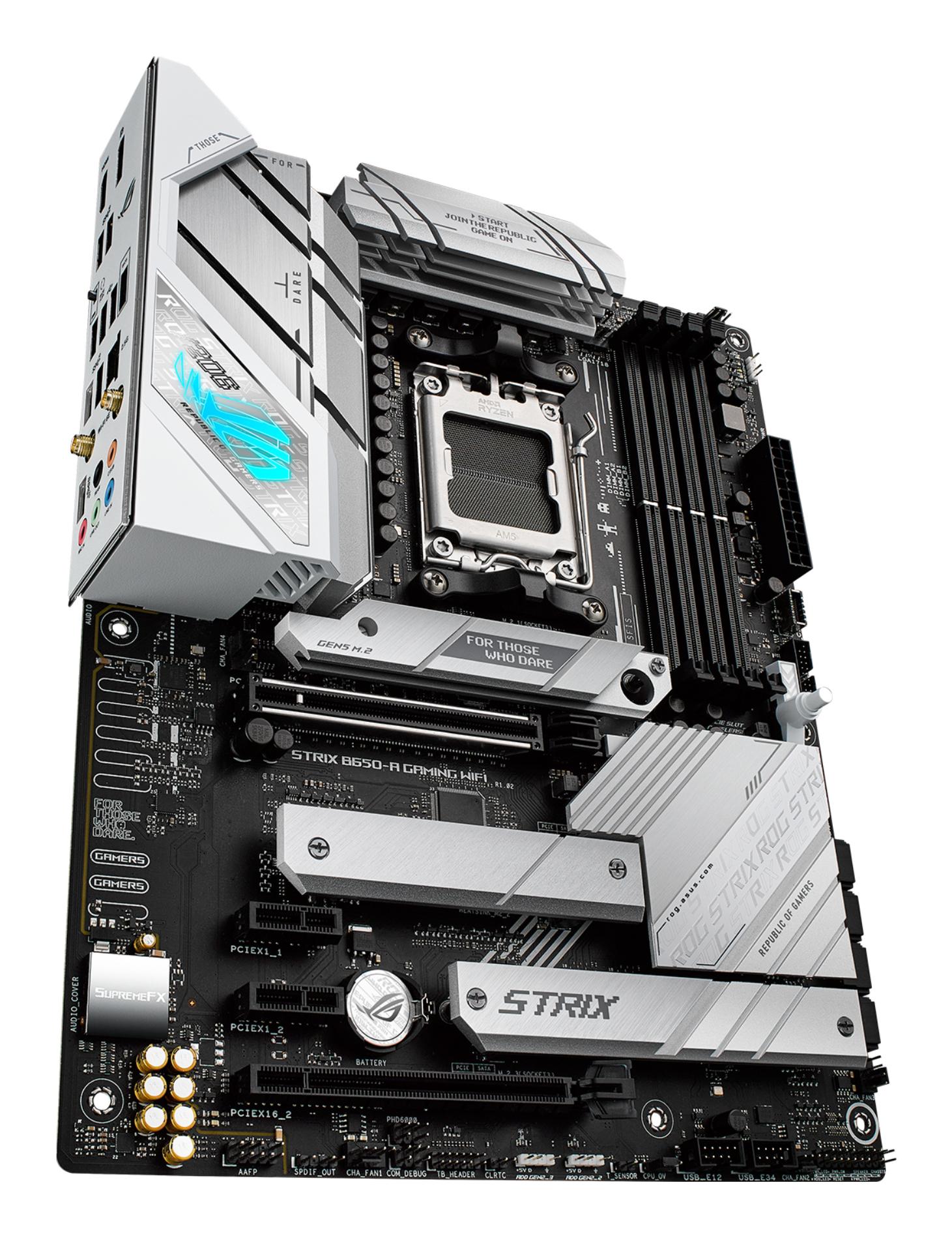 ASUS Scheda madre ROG STRIX B650-A GAMING WIFI / 90MB1BP0-M0EAY0 Nero, argento